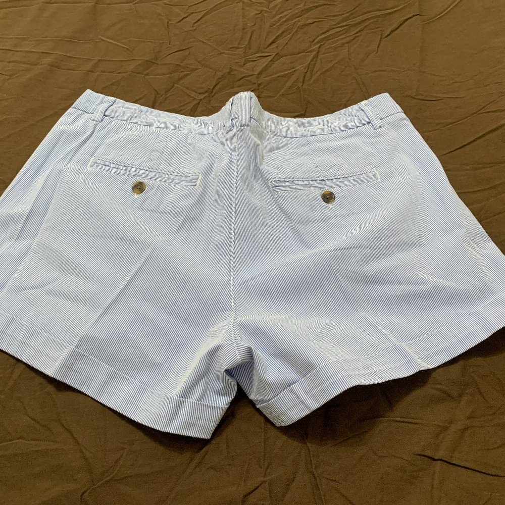 H&M LOGG Women´s Striped Shorts, Size 44 US 14 - Picture 6 of 10
